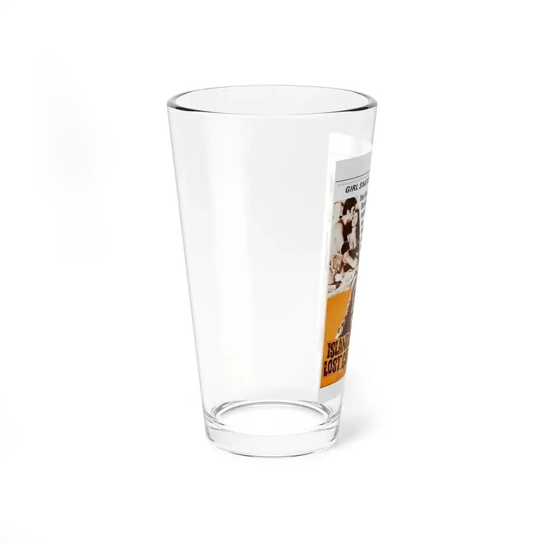 ISLAND OF LOST GIRLS 1969 Movie Poster - Pint Glass 16oz - Go Mug Yourself