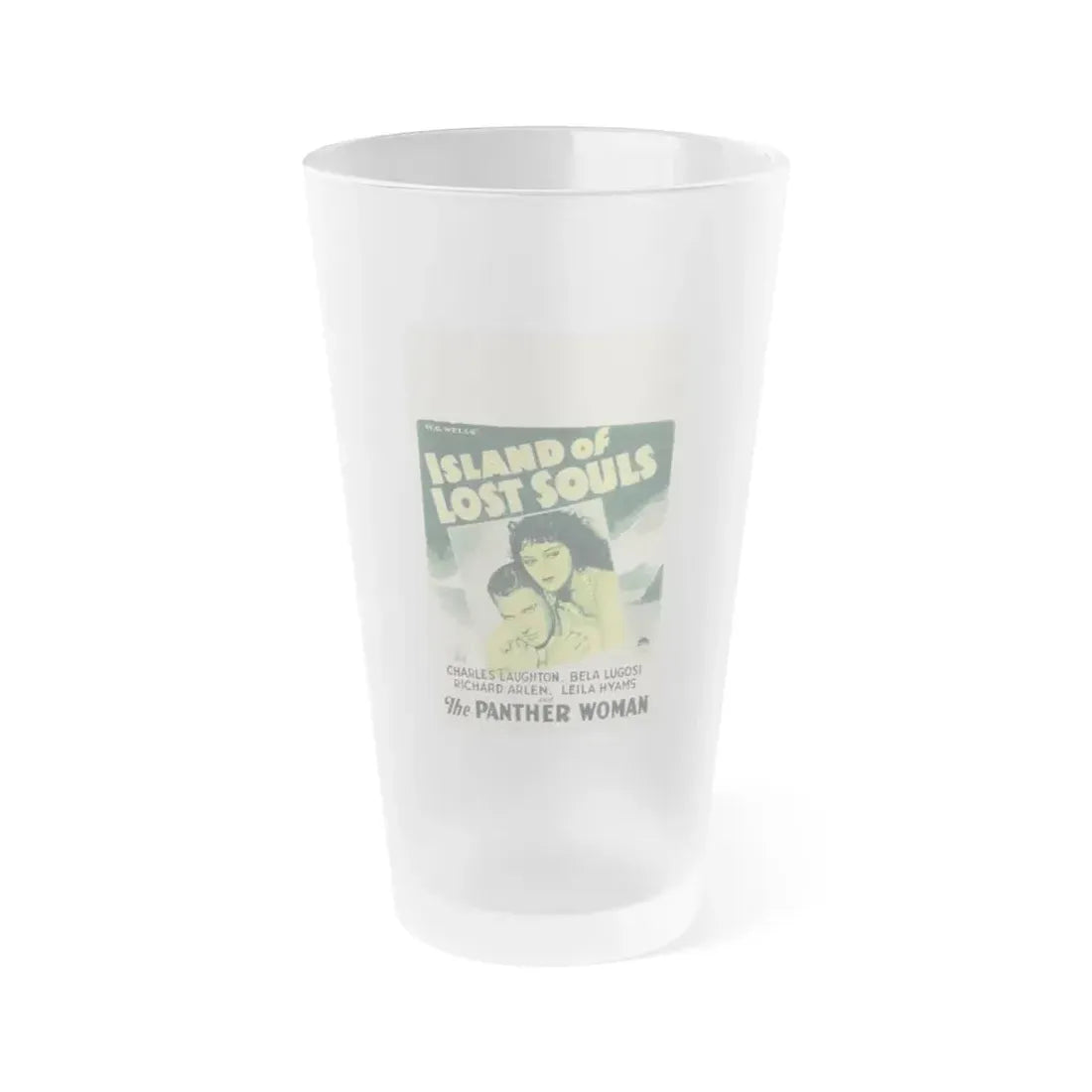 ISLAND OF LOST SOULS (2) 1932 Movie Poster - Frosted Pint Glass 16oz 16oz Frosted - Go Mug Yourself