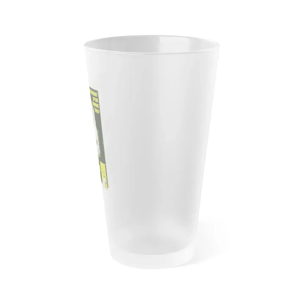 ISLAND OF THE DOOMED 1967 Movie Poster - Frosted Pint Glass 16oz - Go Mug Yourself