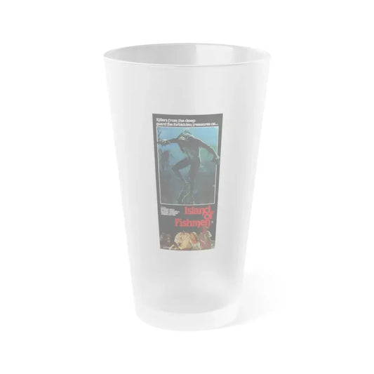 ISLAND OF THE FISHMEN (AUSTRALIAN) 1979 Movie Poster - Frosted Pint Glass 16oz 16oz Frosted - Go Mug Yourself