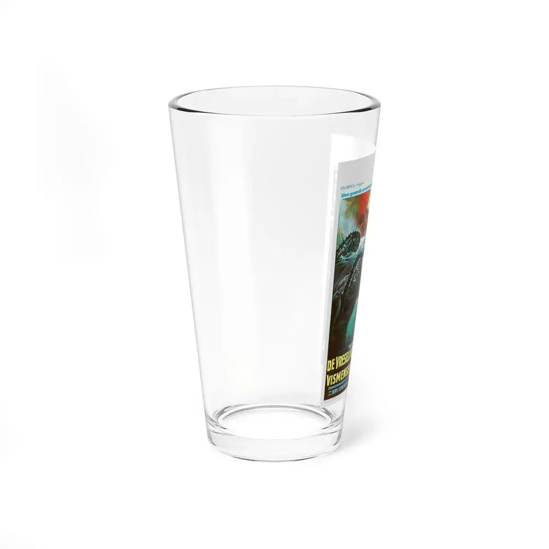 ISLAND OF THE FISHMEN (BELGIAN) 1979 Movie Poster - Pint Glass 16oz - Go Mug Yourself