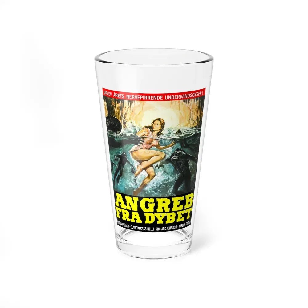 ISLAND OF THE FISHMEN (DANISH) 1979 Movie Poster - Pint Glass 16oz 16oz - Go Mug Yourself