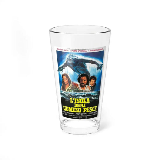 ISLAND OF THE FISHMEN (ITALIAN) 1979 Movie Poster - Pint Glass 16oz 16oz - Go Mug Yourself