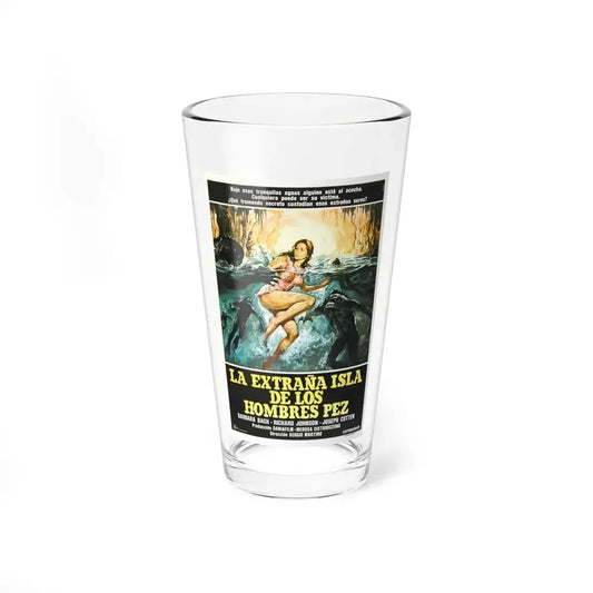 ISLAND OF THE FISHMEN (SPANISH) 1979 Movie Poster - Pint Glass 16oz 16oz - Go Mug Yourself