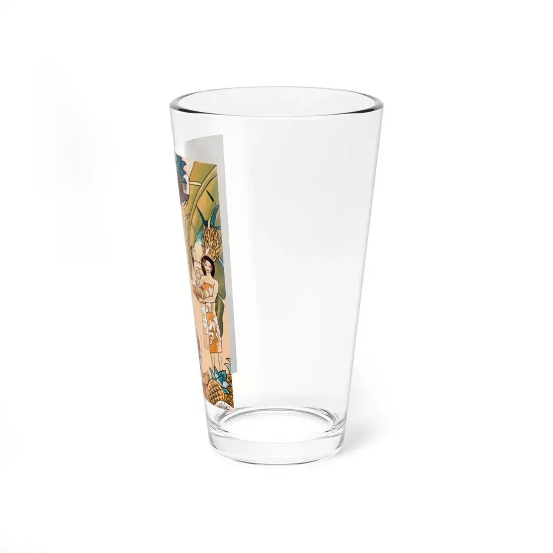 Islanders Carrying Fruit - Pint Glass 16oz - Go Mug Yourself