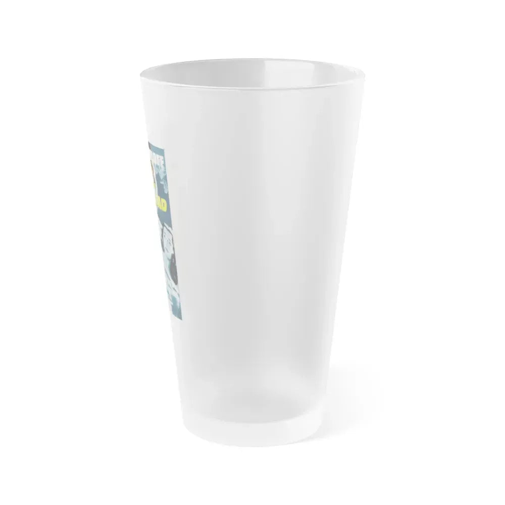 ISLE OF THE DEAD (2) 1945 Movie Poster - Frosted Pint Glass 16oz - Go Mug Yourself