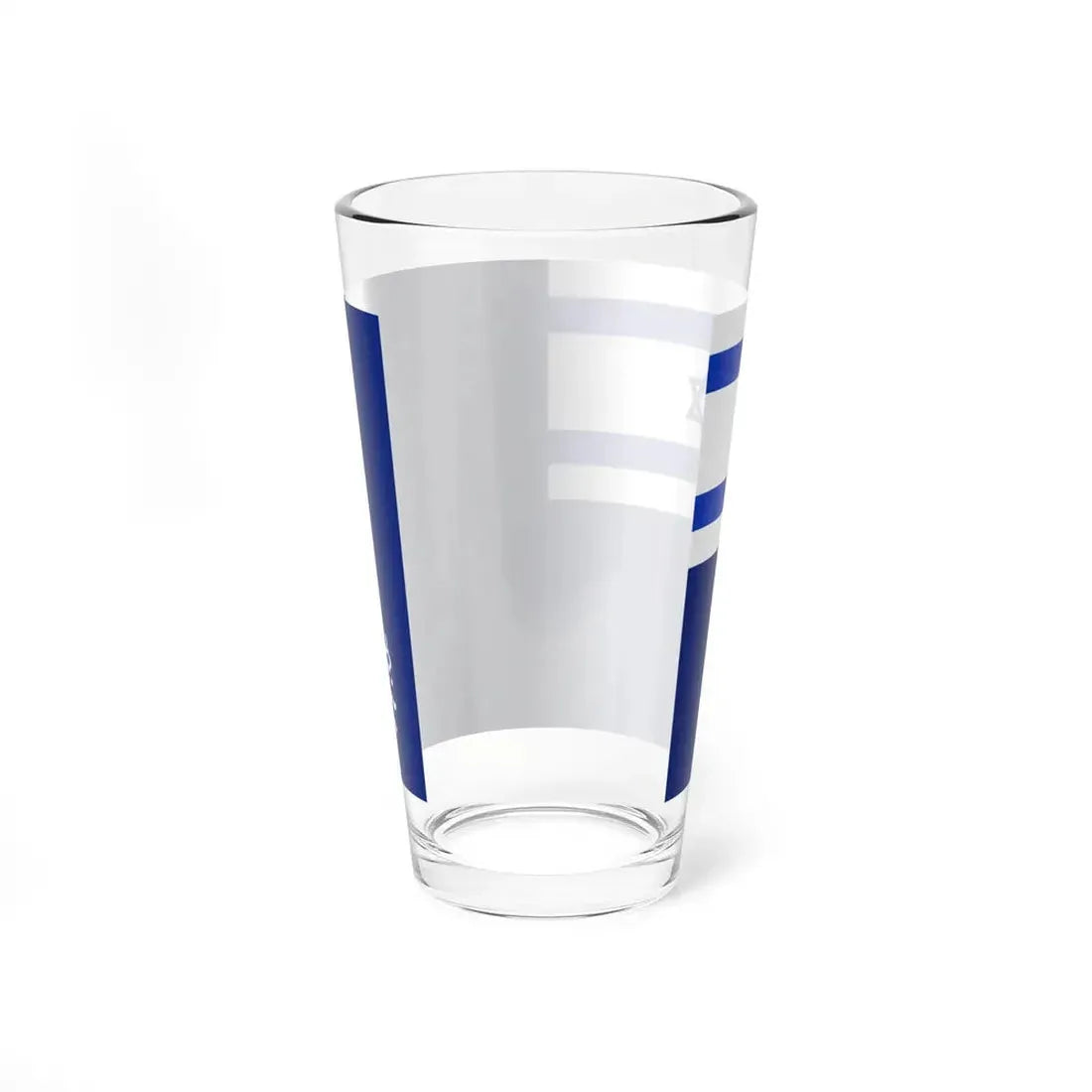 Israel customs authority flag (Israel) Pint Glass 16oz - Go Mug Yourself
