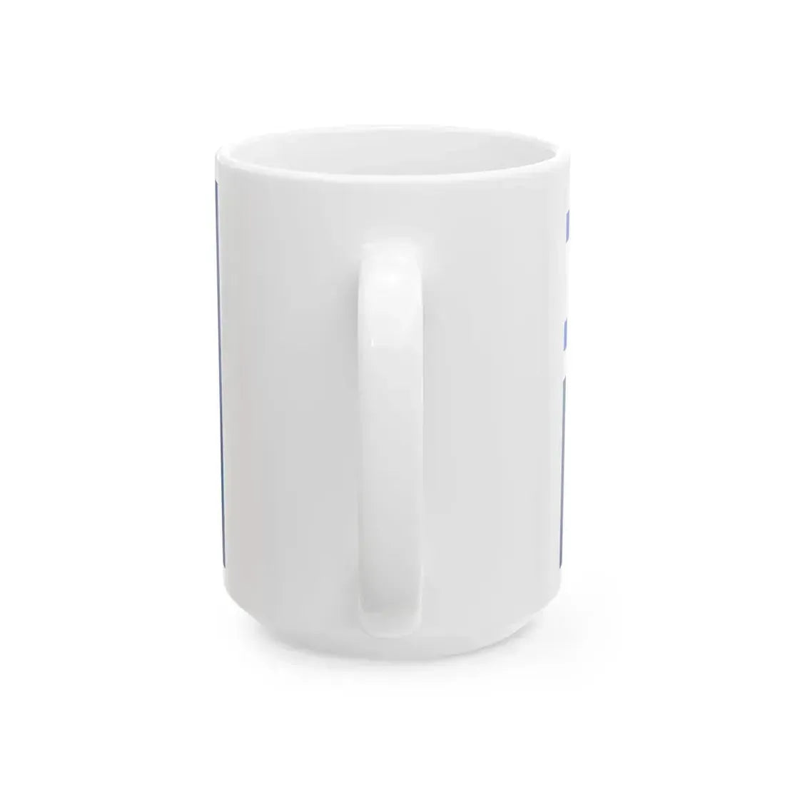 Israel customs authority flag (Israel) White Coffee Mug - Go Mug Yourself