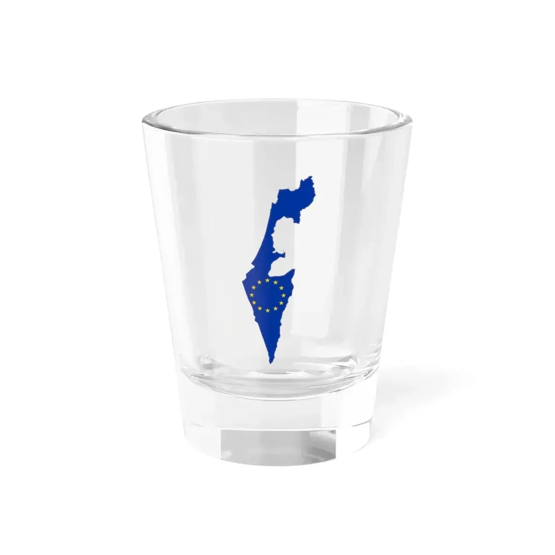 Israel EU (Israel) Shot Glass 1.5oz 1.5oz - Go Mug Yourself