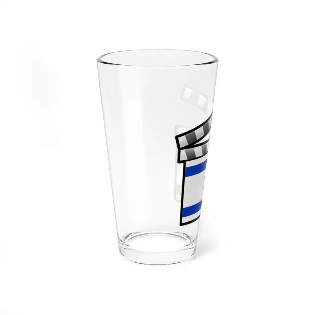 Israel film clapperboard (Israel) Pint Glass 16oz - Go Mug Yourself