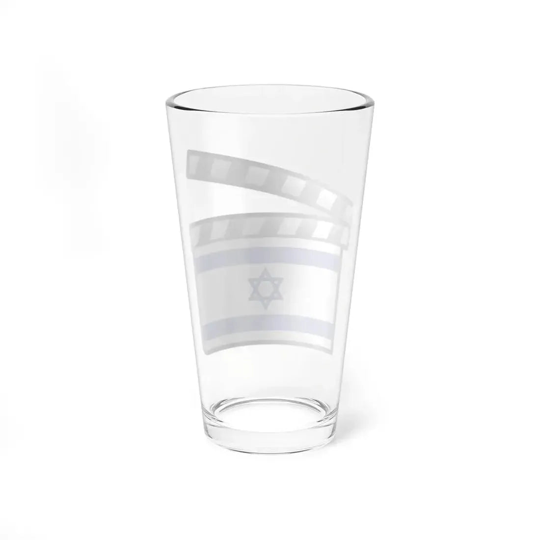 Israel film clapperboard (Israel) Pint Glass 16oz - Go Mug Yourself
