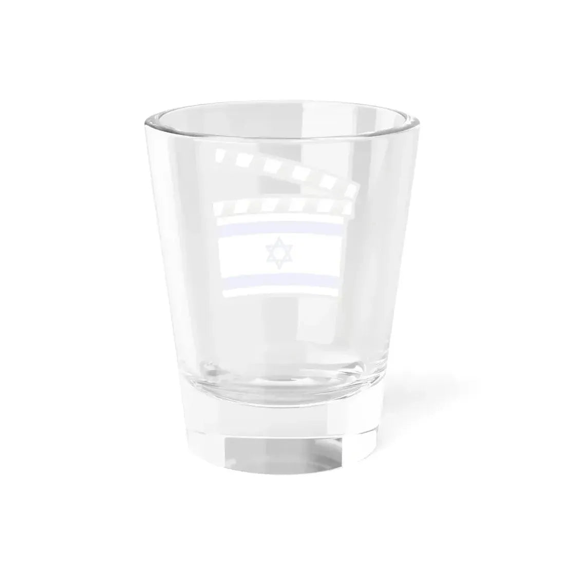 Israel film clapperboard (Israel) Shot Glass 1.5oz - Go Mug Yourself
