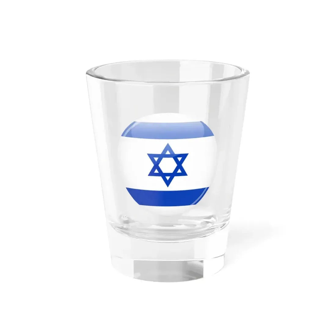 Israel flag icon (Israel) Shot Glass 1.5oz 1.5oz - Go Mug Yourself