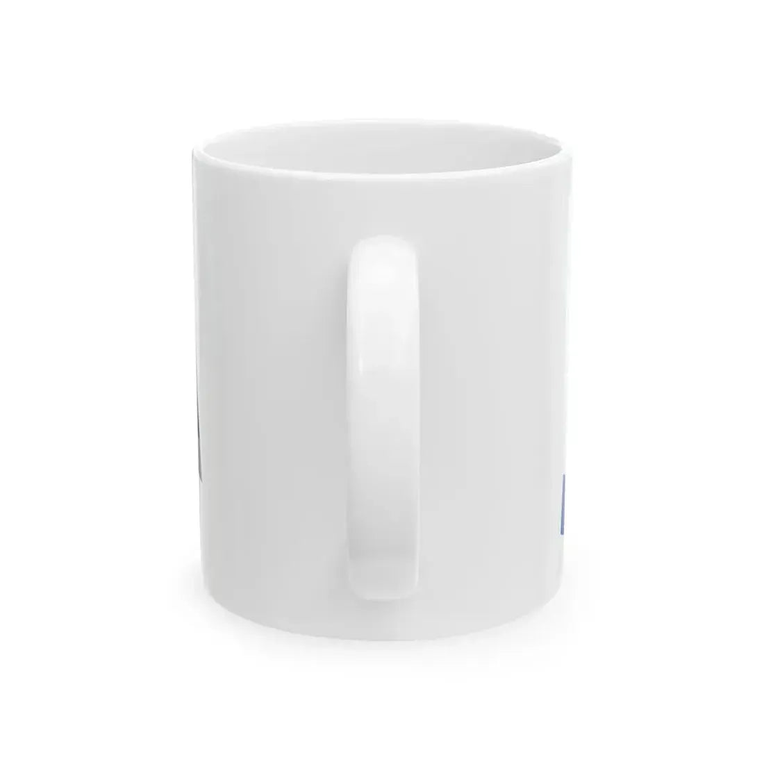 Israel Flag - iconic waving (Israel) White Coffee Mug - Go Mug Yourself