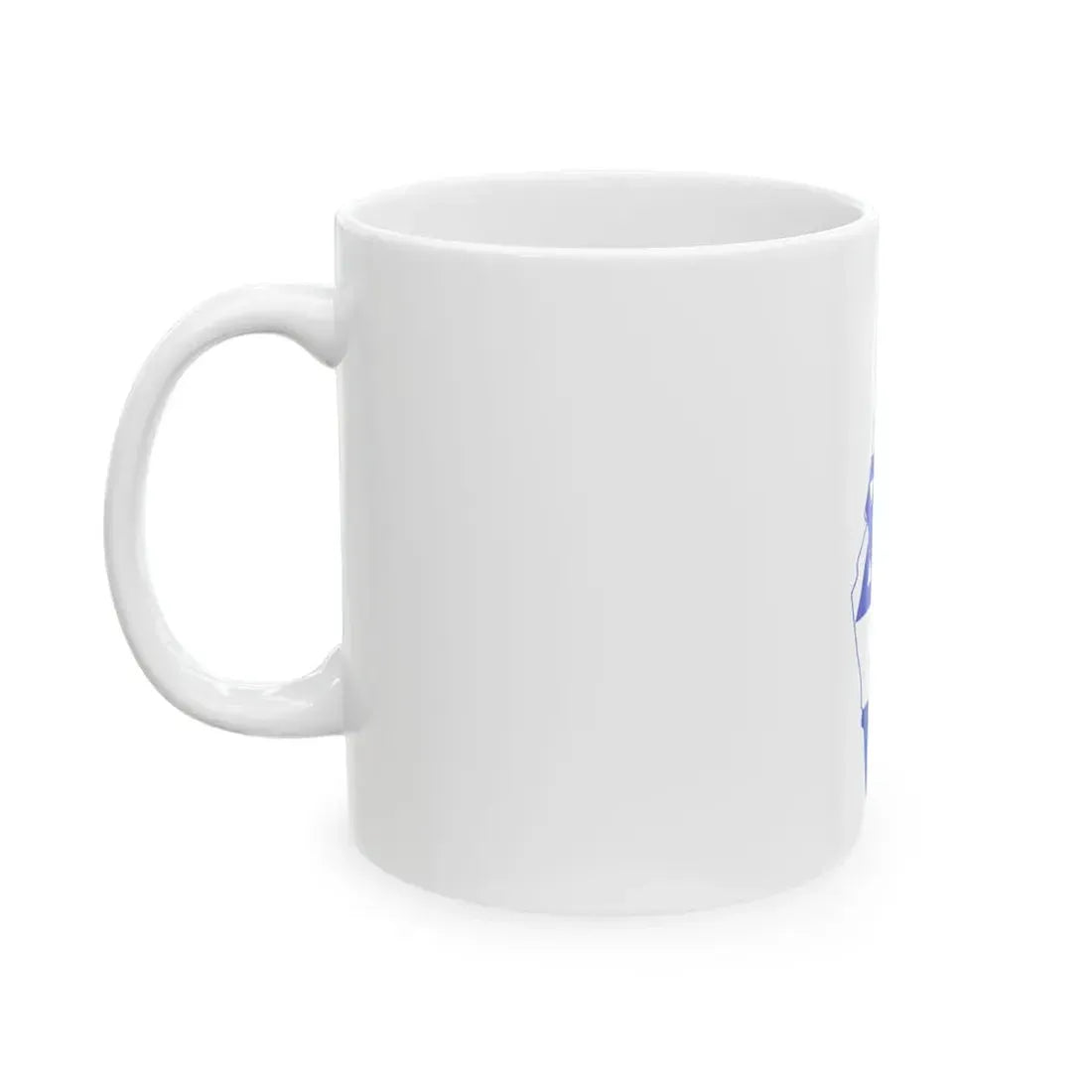 Israel Flag-map including Area C (Israel) White Coffee Mug - Go Mug Yourself