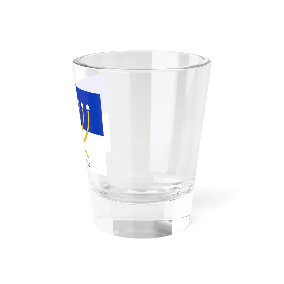Israel Flag Proposal No.44 anonymous (Israel) Shot Glass 1.5oz - Go Mug Yourself