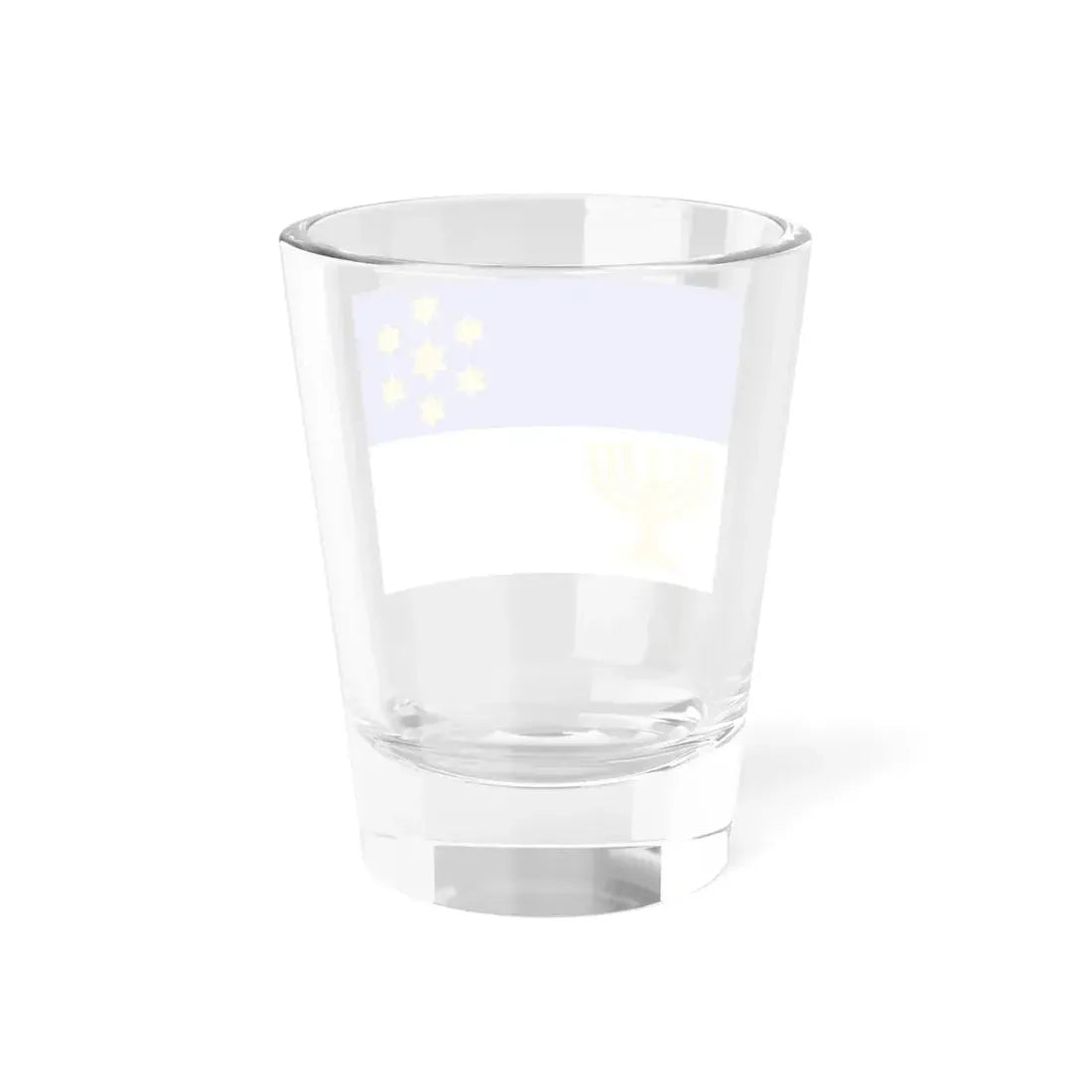 Israel Flag Proposal No.57 by Joachim Shniblag (Israel) Shot Glass 1.5oz - Go Mug Yourself