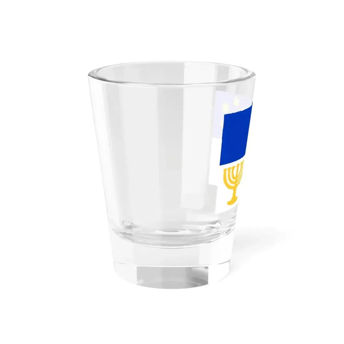 Israel Flag Proposal No.57 by Joachim Shniblag (Israel) Shot Glass 1.5oz - Go Mug Yourself