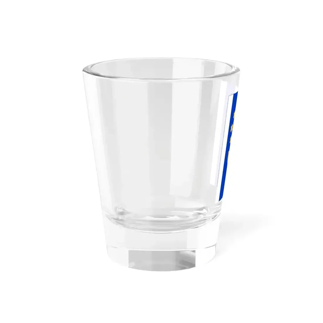 Israel Flag Proposal No.61 by Nissim Shtrick (Israel) Shot Glass 1.5oz - Go Mug Yourself
