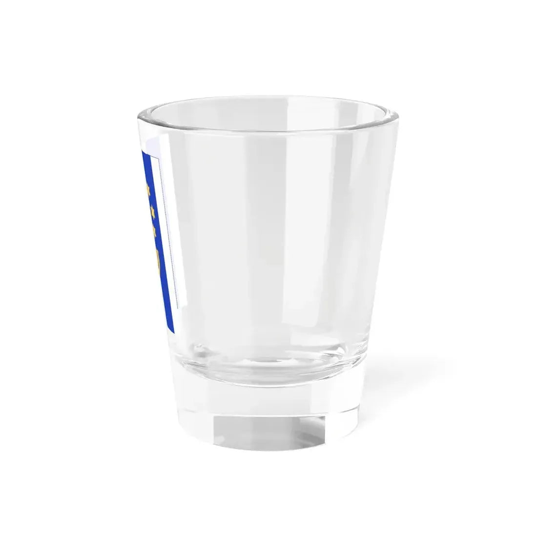 Israel Flag Proposal No.61 by Nissim Shtrick (Israel) Shot Glass 1.5oz - Go Mug Yourself