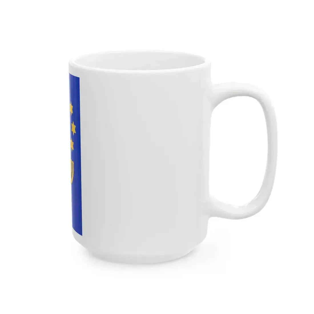 Israel Flag Proposal No.61 by Nissim Shtrick (Israel) White Coffee Mug - Go Mug Yourself