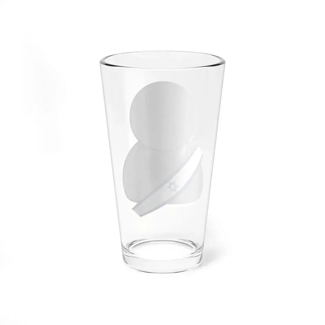 Israel politic personality icon (Israel) Pint Glass 16oz - Go Mug Yourself
