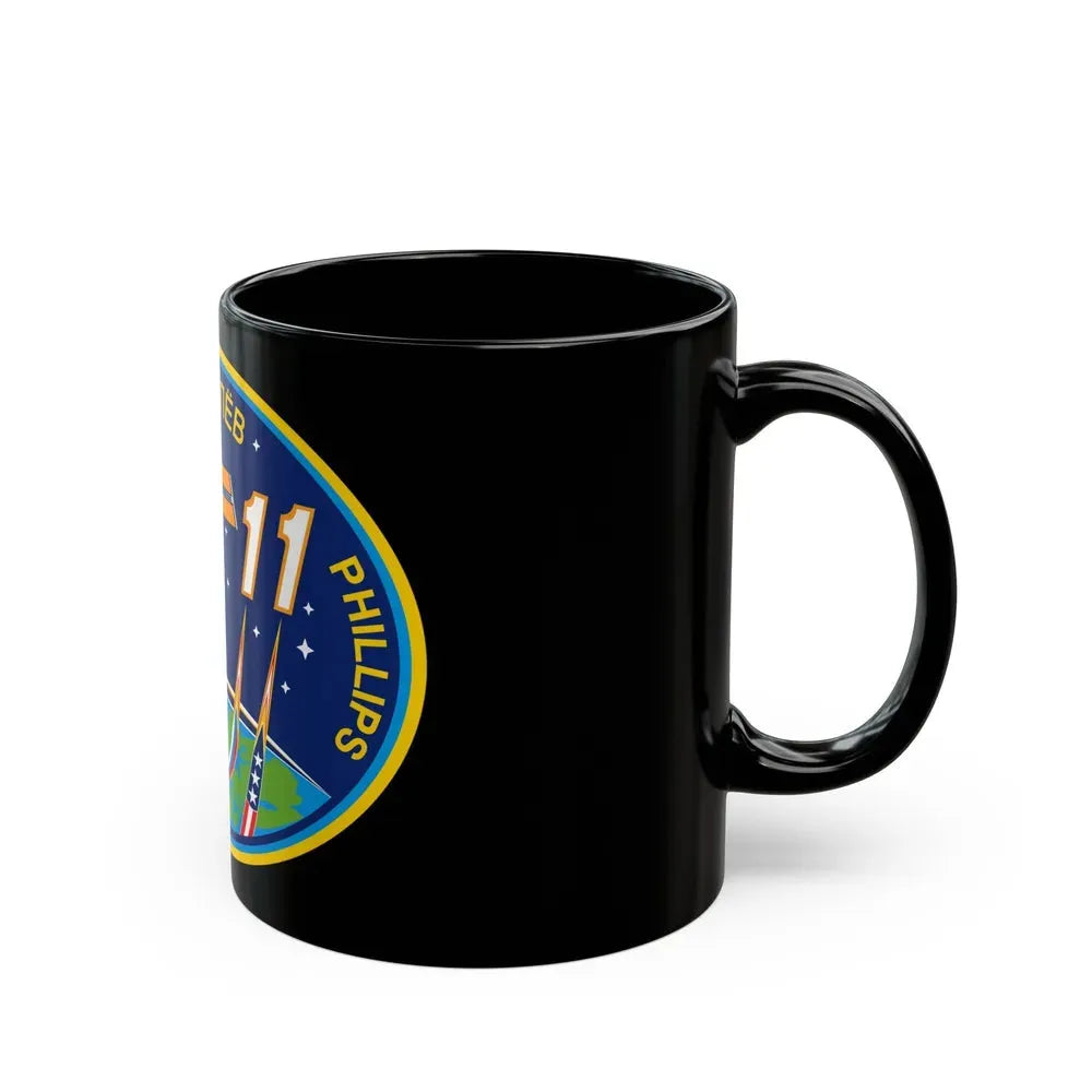 ISS Expedition 11 (NASA) Black Coffee Mug - Go Mug Yourself