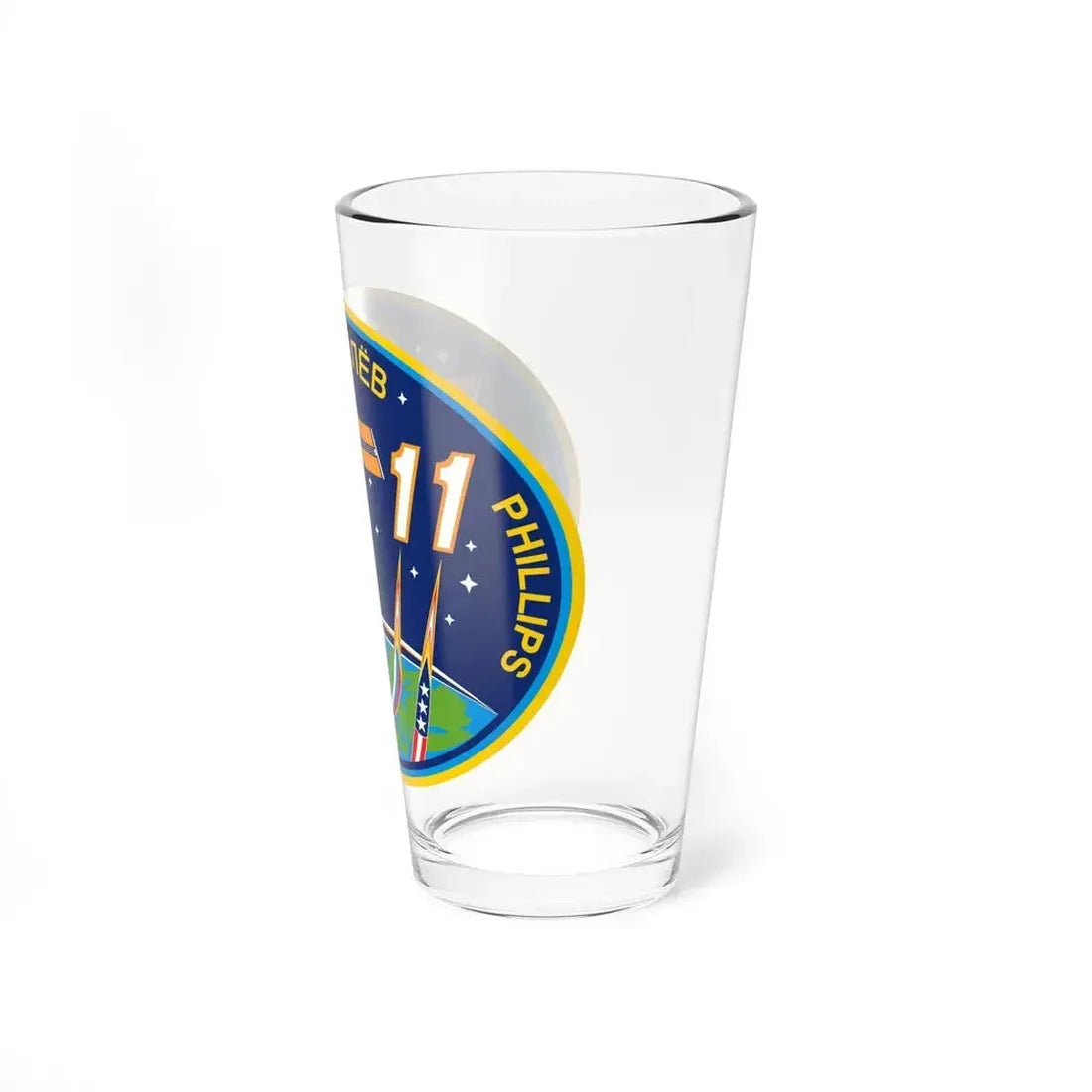 ISS Expedition 11 (NASA) Pint Glass 16oz - Go Mug Yourself