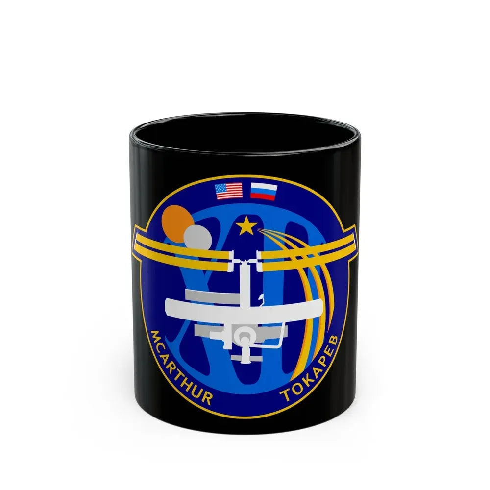 ISS Expedition 12 (NASA) Black Coffee Mug 11oz - Go Mug Yourself