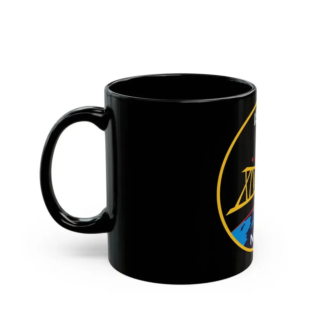 ISS Expedition 14 (NASA) Black Coffee Mug - Go Mug Yourself