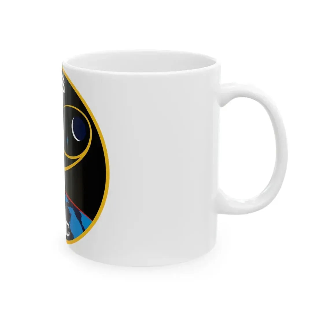 ISS Expedition 14 (NASA) White Coffee Mug - Go Mug Yourself