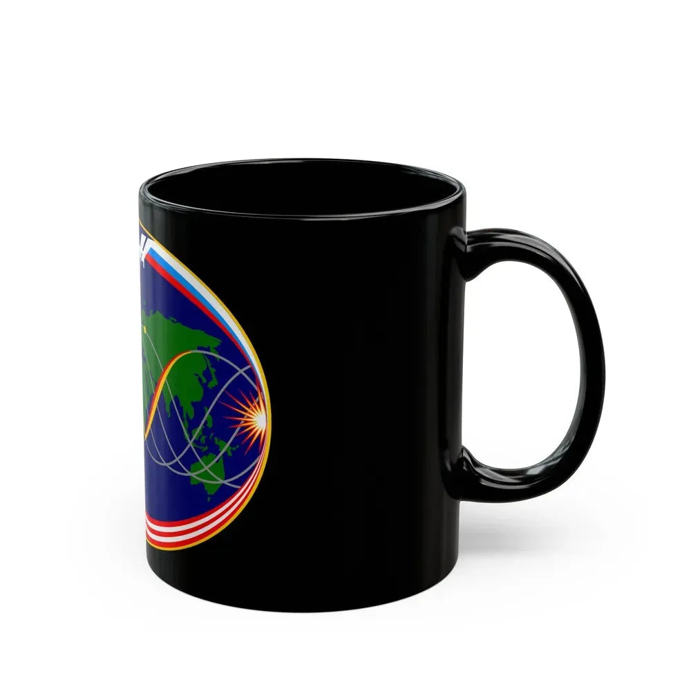 ISS Expedition 15 (NASA) Black Coffee Mug - Go Mug Yourself