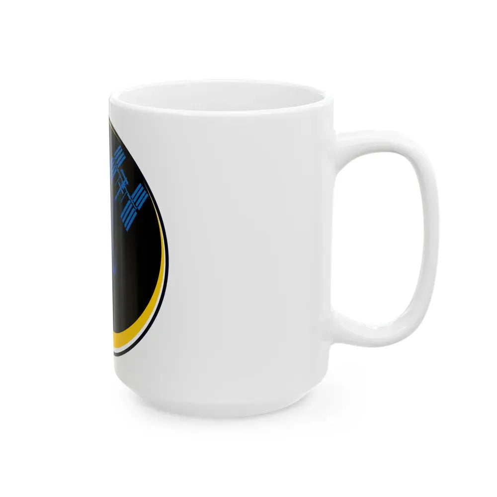 ISS Expedition 16 (NASA) White Coffee Mug - Go Mug Yourself