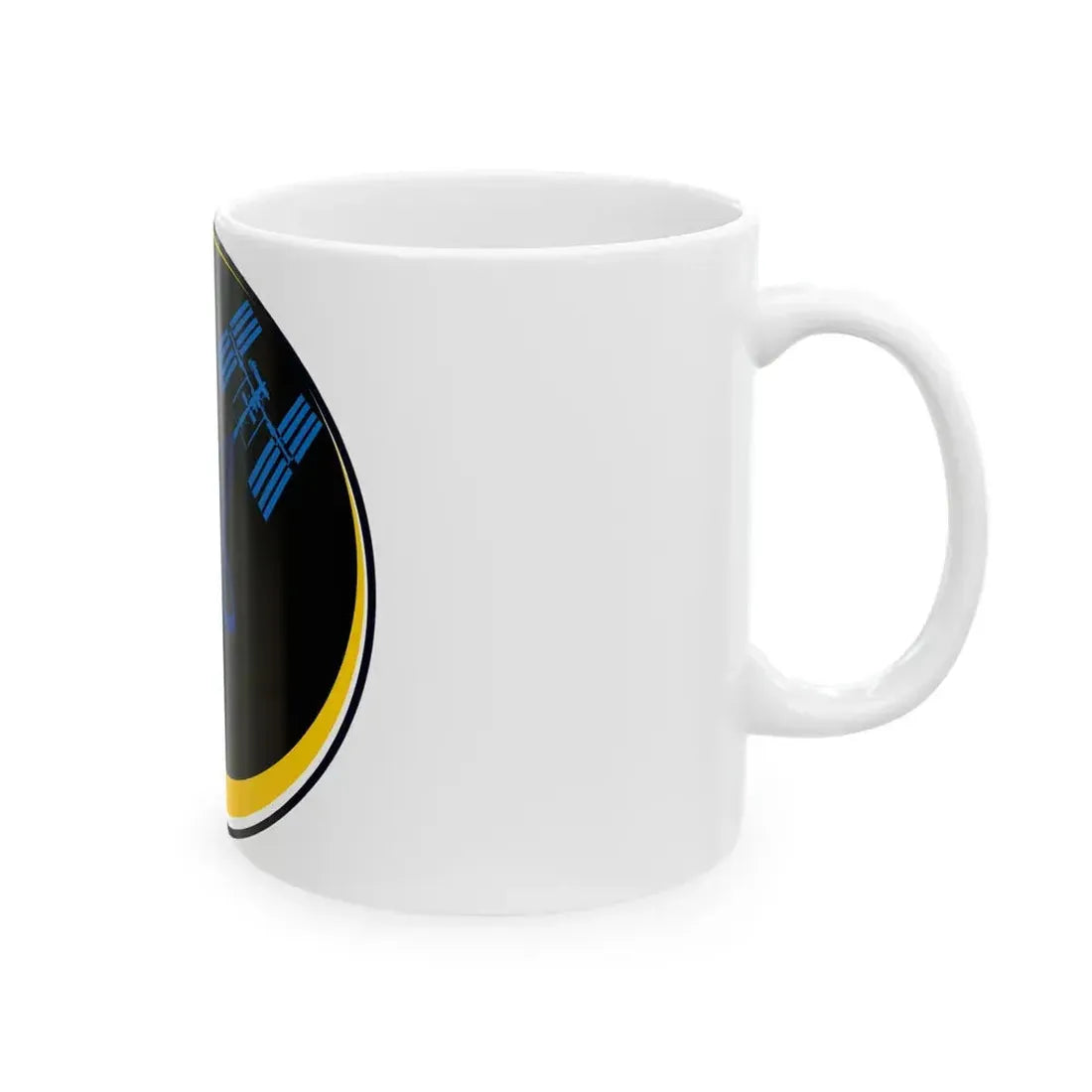ISS Expedition 16 (NASA) White Coffee Mug - Go Mug Yourself