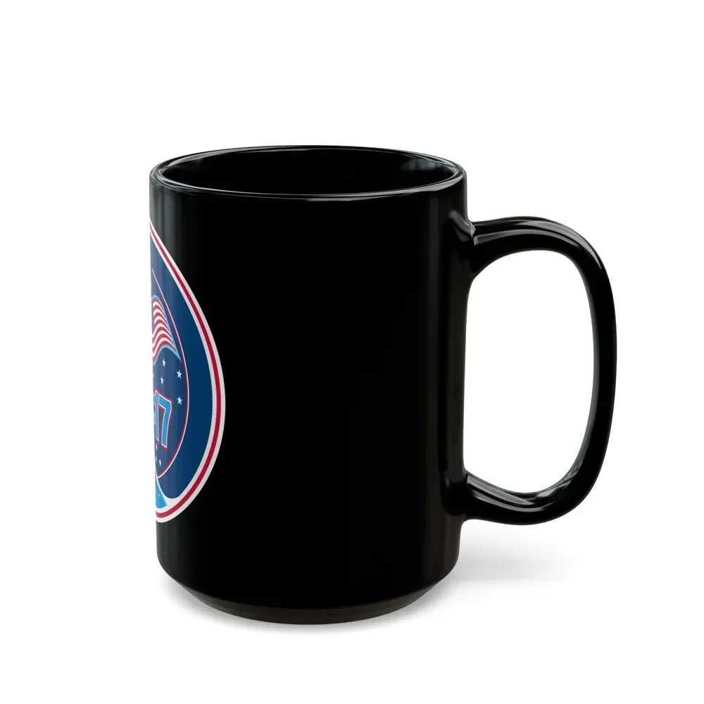 ISS Expedition 17 (NASA) Black Coffee Mug - Go Mug Yourself