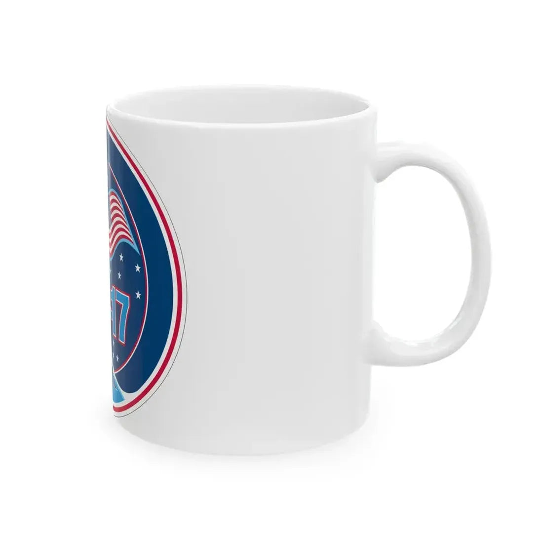 ISS Expedition 17 (NASA) White Coffee Mug - Go Mug Yourself