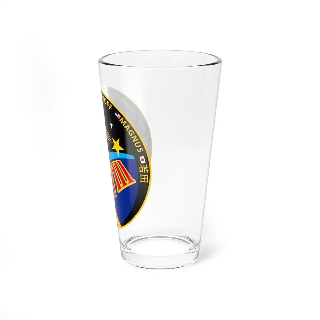 ISS Expedition 18 (NASA) Pint Glass 16oz - Go Mug Yourself