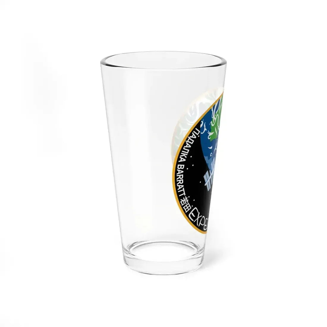 ISS Expedition 19 (NASA) Pint Glass 16oz - Go Mug Yourself