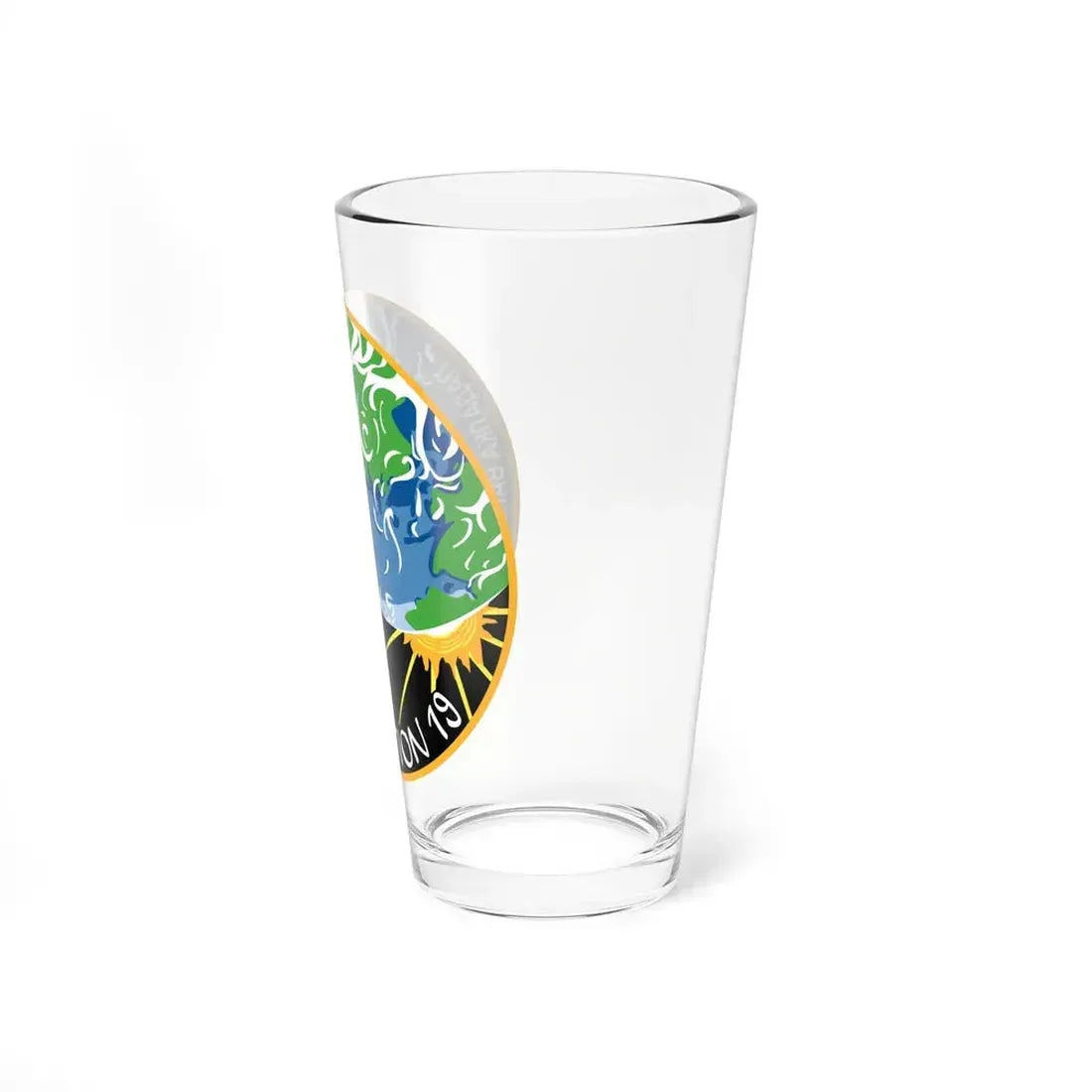 ISS Expedition 19 (NASA) Pint Glass 16oz - Go Mug Yourself