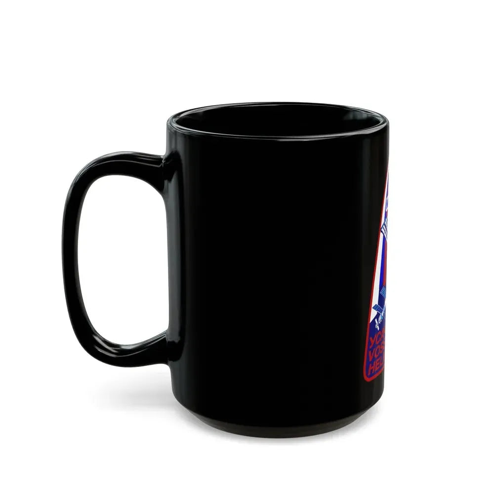 ISS Expedition 2 (NASA) Black Coffee Mug - Go Mug Yourself