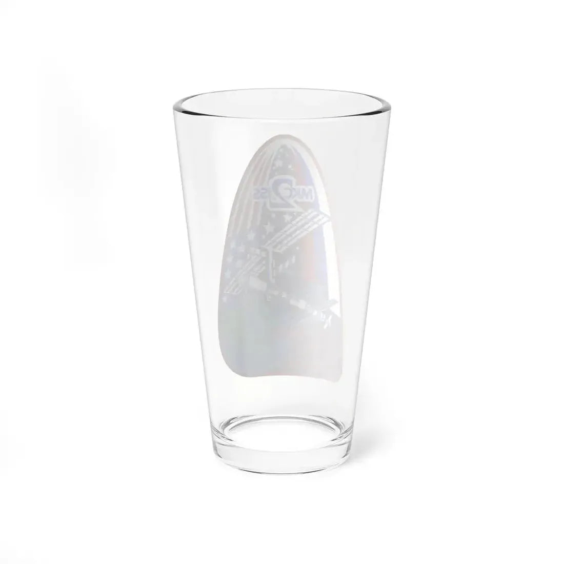ISS Expedition 2 (NASA) Pint Glass 16oz - Go Mug Yourself