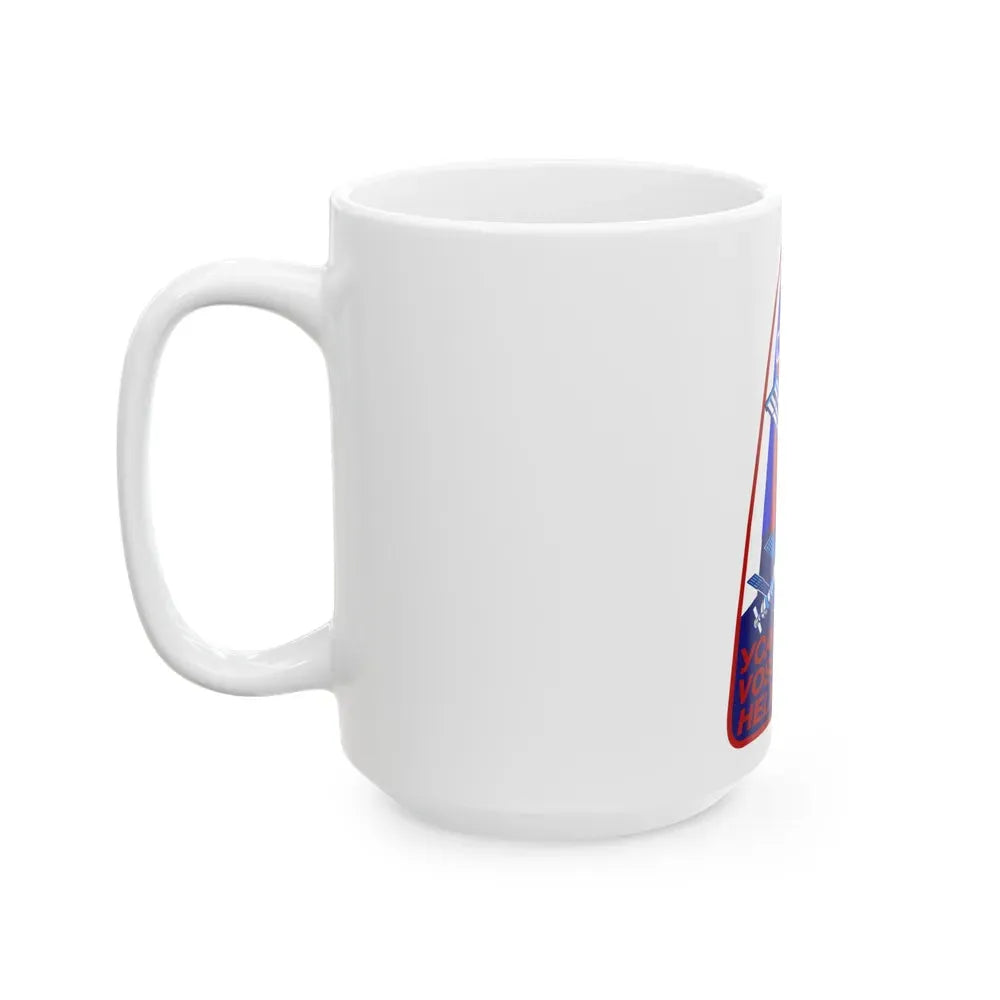 ISS Expedition 2 (NASA) White Coffee Mug - Go Mug Yourself
