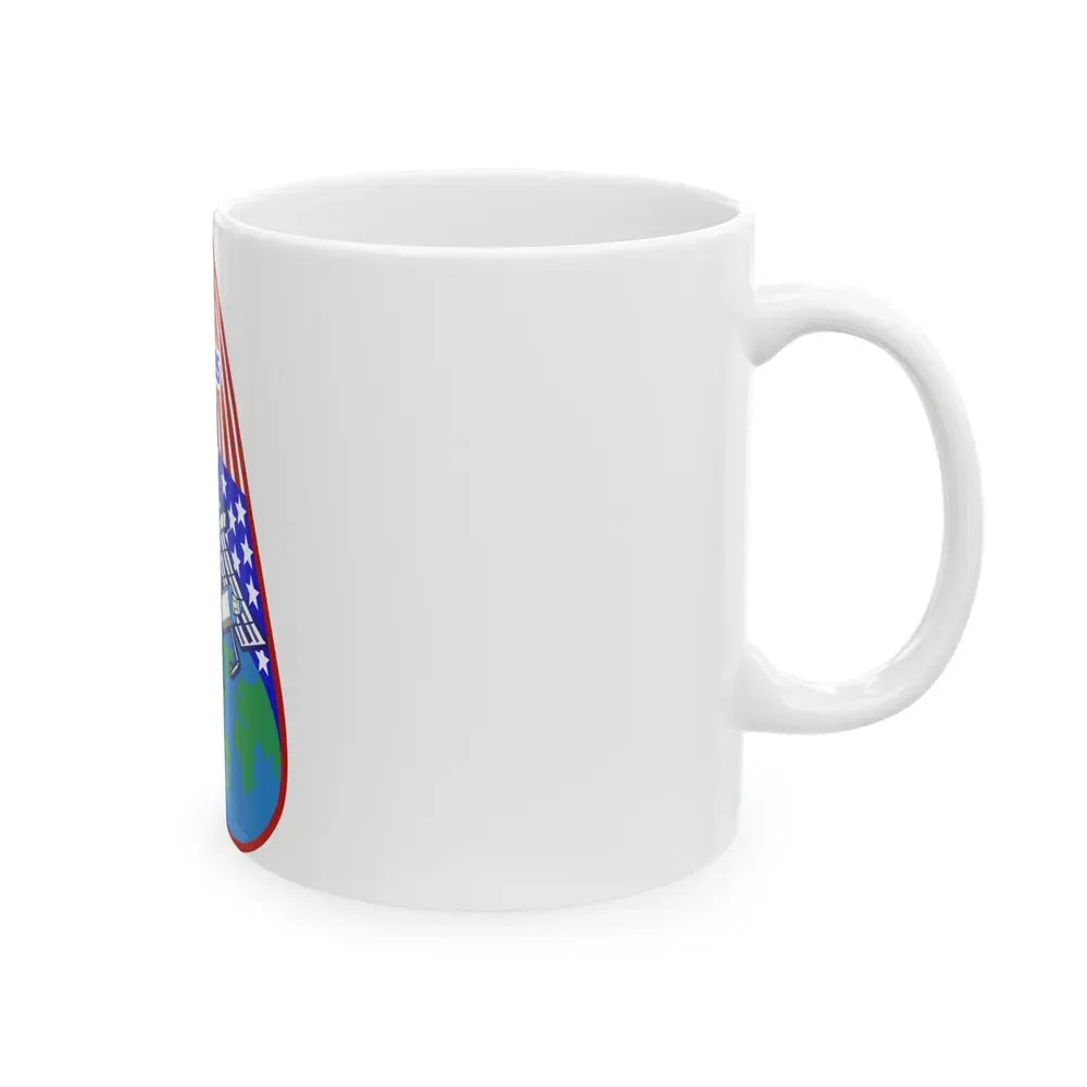 ISS Expedition 2 (NASA) White Coffee Mug - Go Mug Yourself