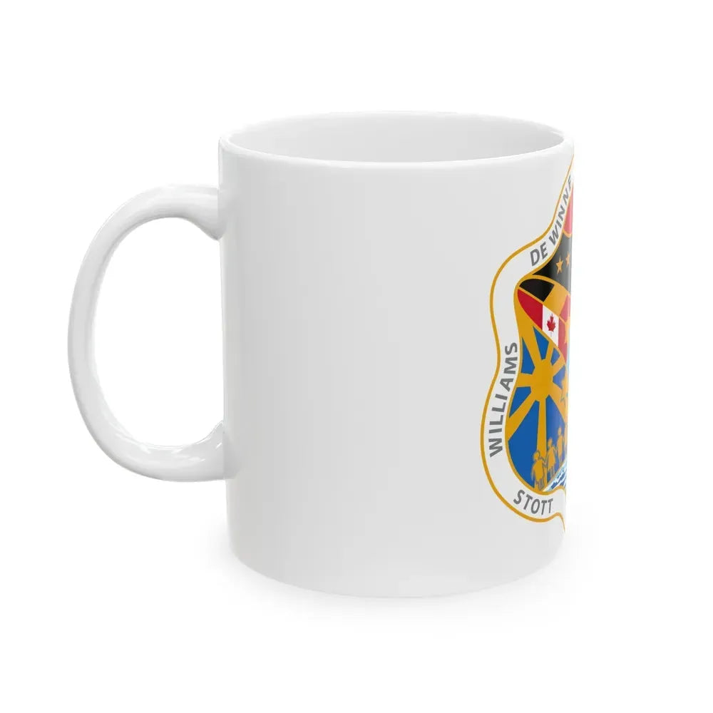 ISS Expedition 21 (NASA) White Coffee Mug - Go Mug Yourself