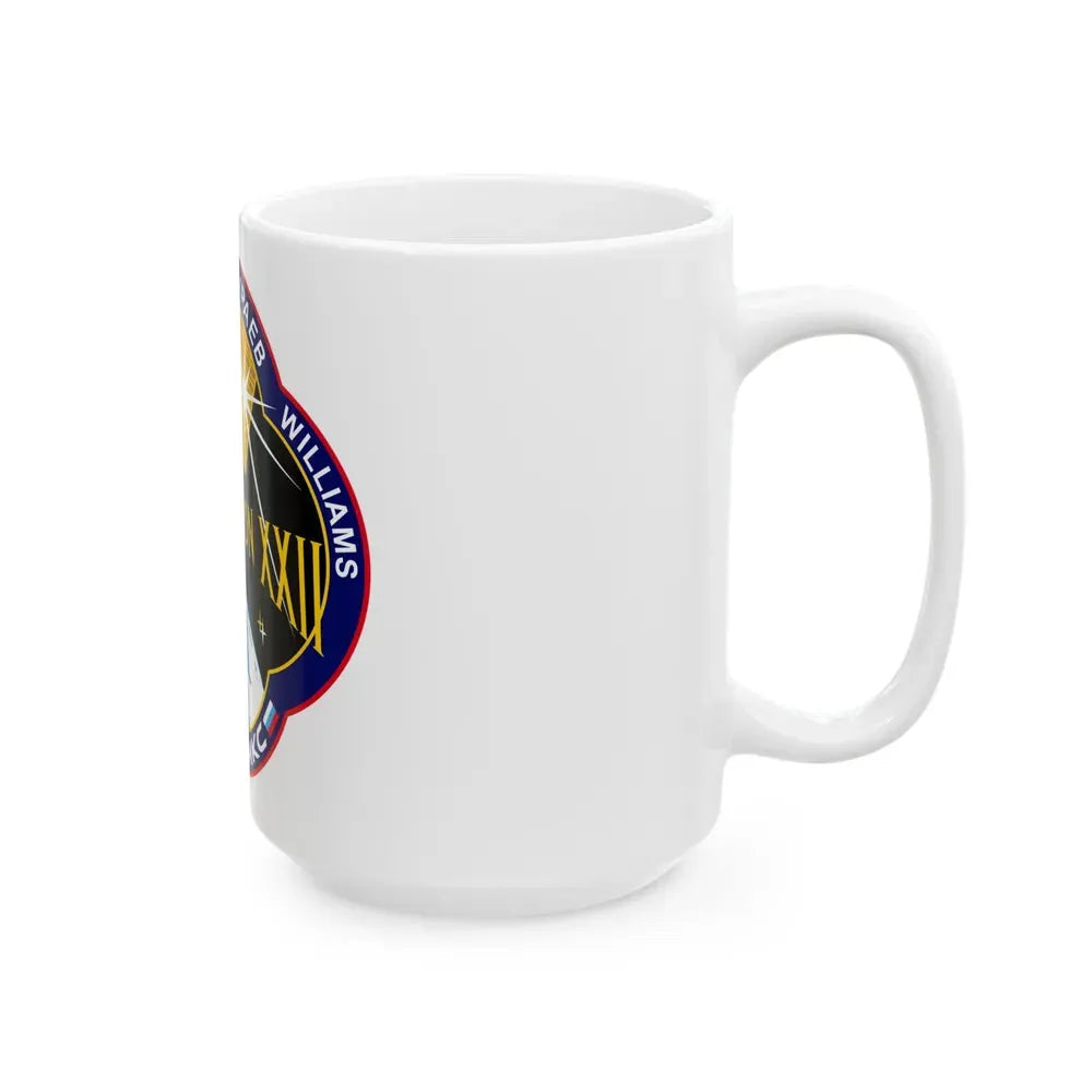 ISS Expedition 22 (NASA) White Coffee Mug - Go Mug Yourself