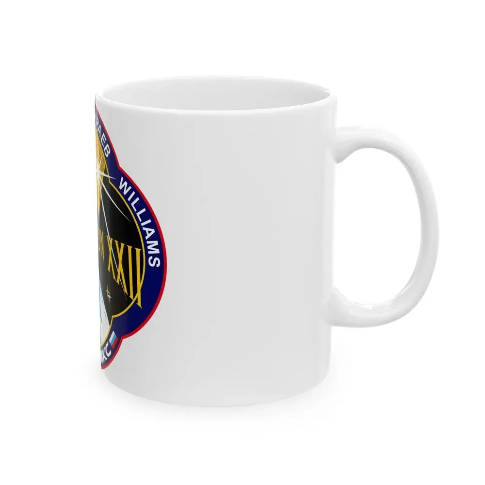 ISS Expedition 22 (NASA) White Coffee Mug - Go Mug Yourself