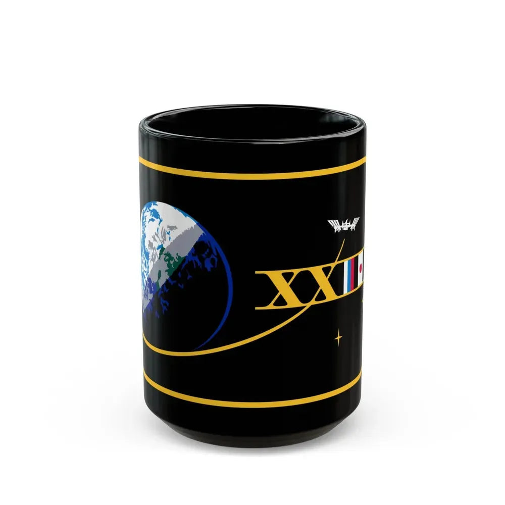 ISS Expedition 23 (NASA) Black Coffee Mug 15oz - Go Mug Yourself