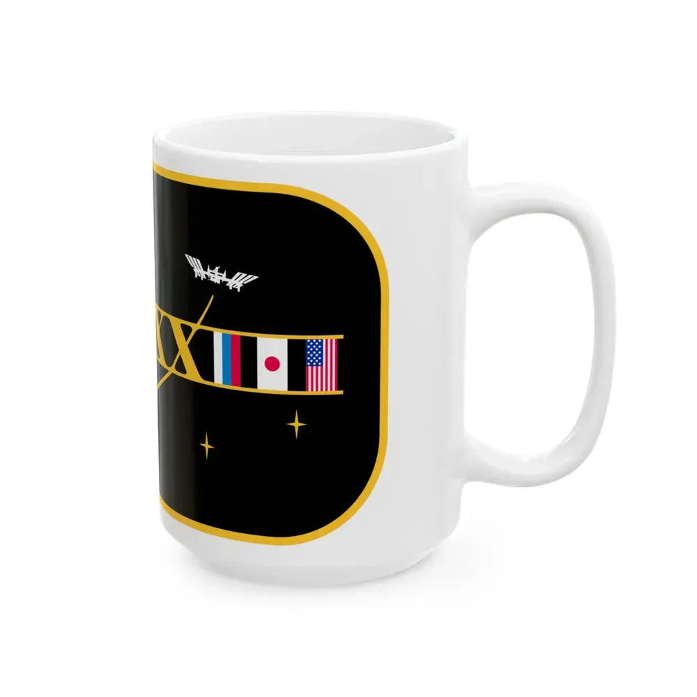 ISS Expedition 23 (NASA) White Coffee Mug - Go Mug Yourself