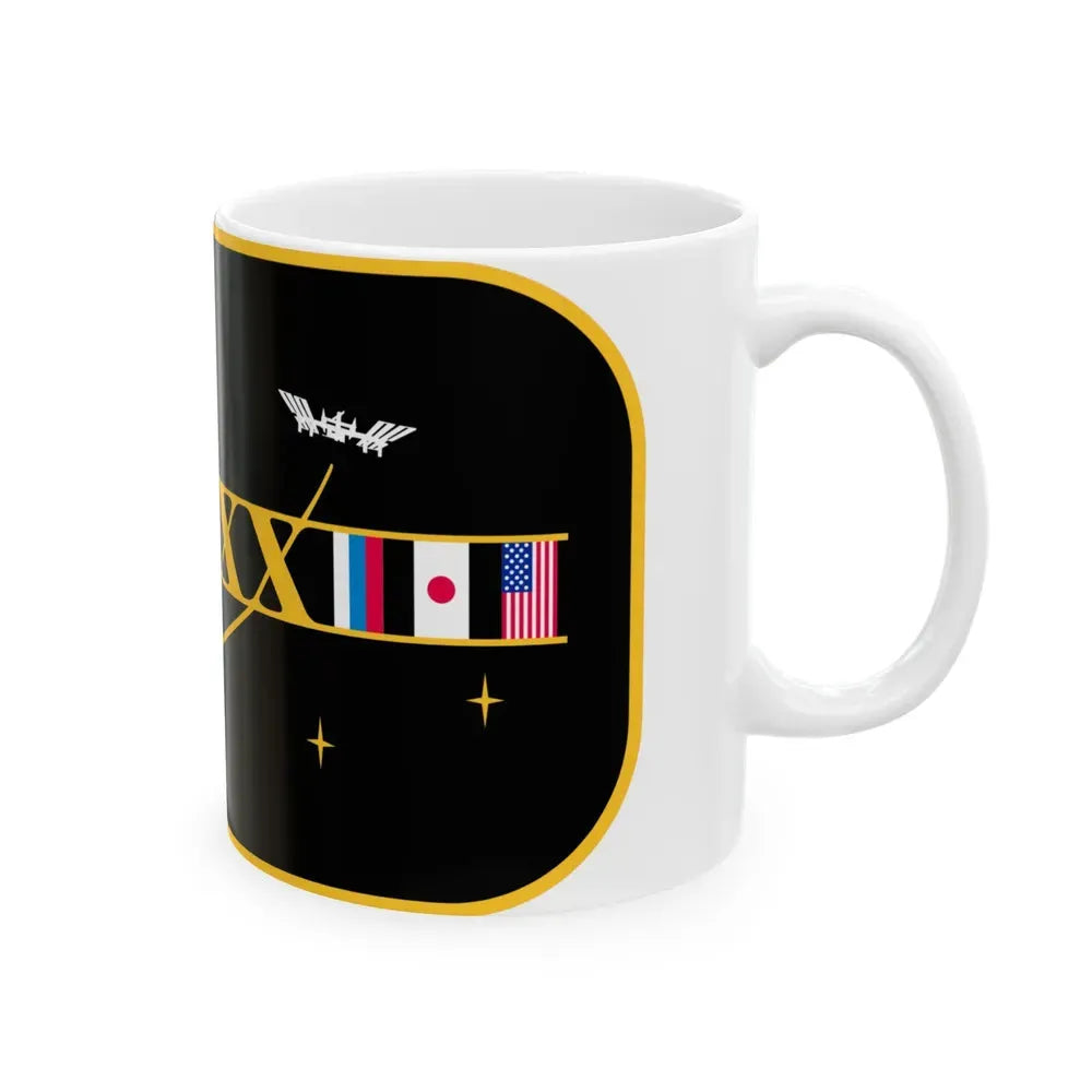 ISS Expedition 23 (NASA) White Coffee Mug - Go Mug Yourself