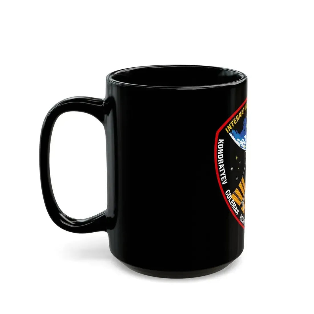 ISS Expedition 27 (NASA) Black Coffee Mug - Go Mug Yourself